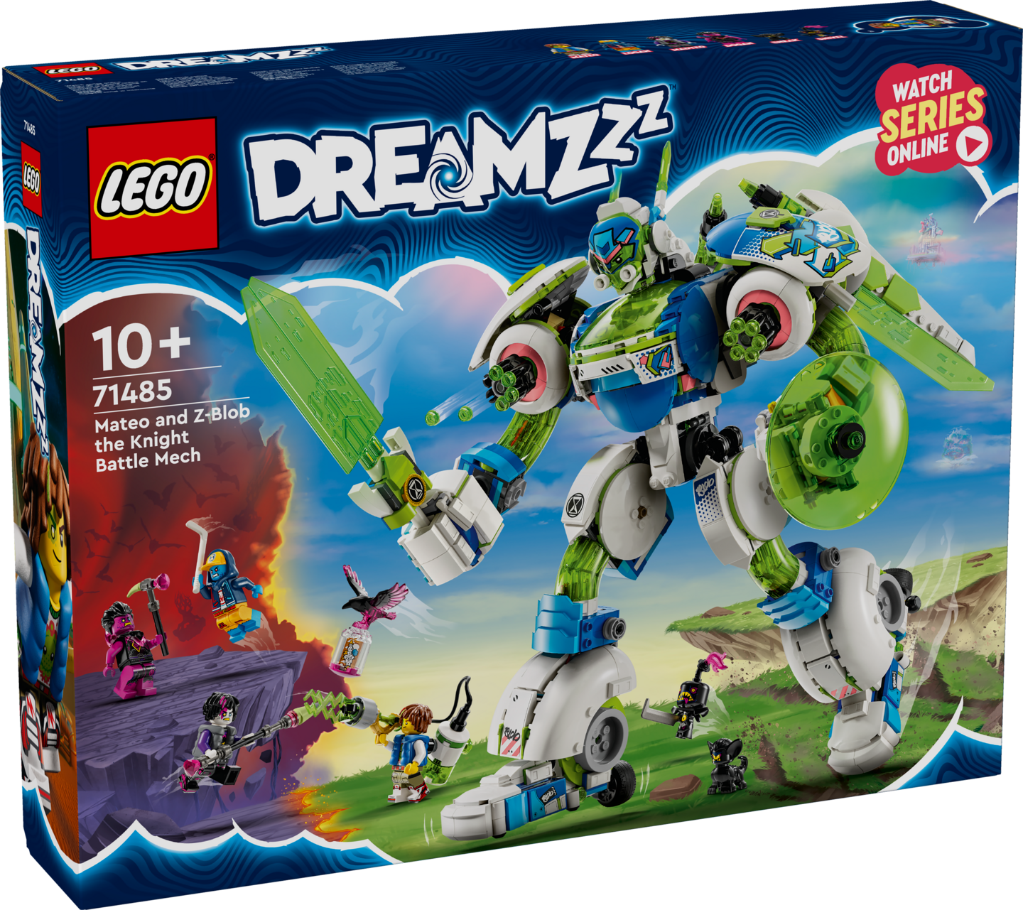 LEGO DREAMZzz 71485 Mateon ja Z-Blobin ritaritaistelurobotti