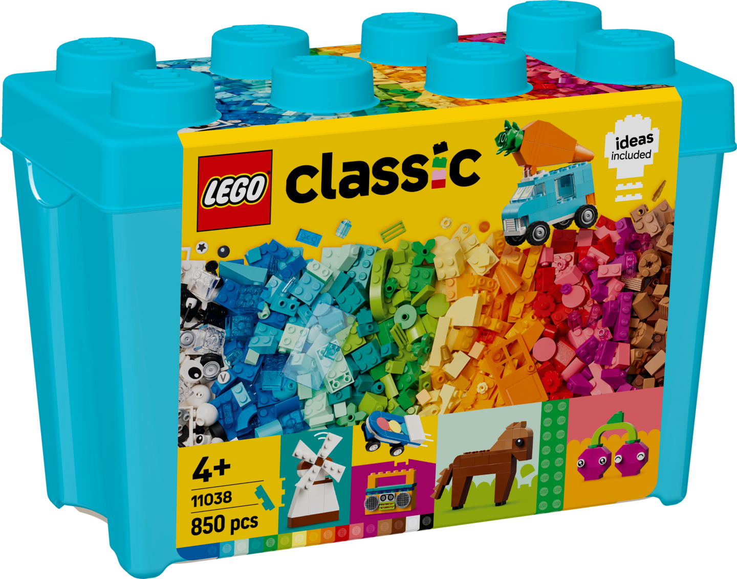 LEGO Classic 11038 Värikäs luova rakennuslaatikko