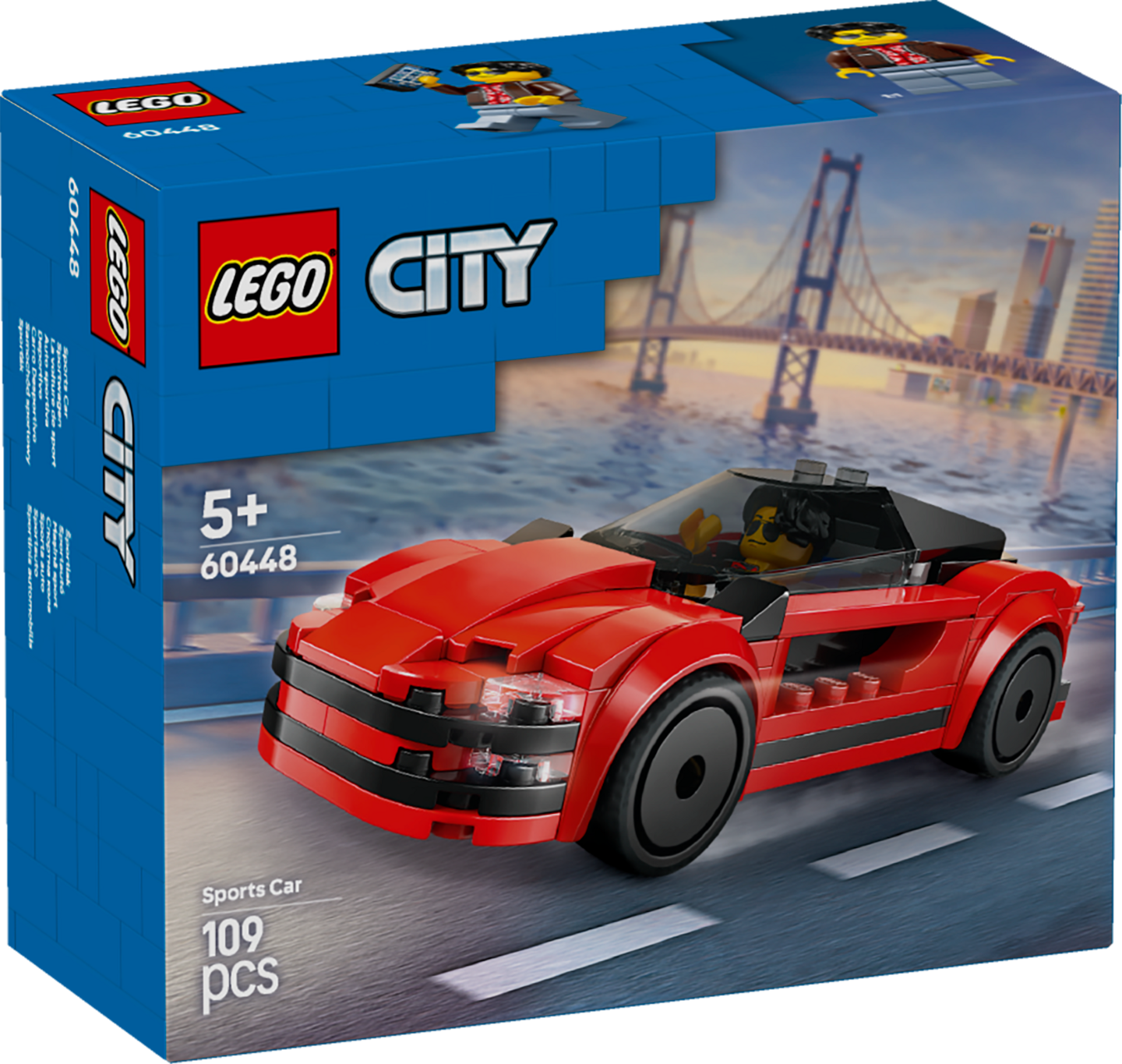 LEGO City  60448 Punainen urheiluauto