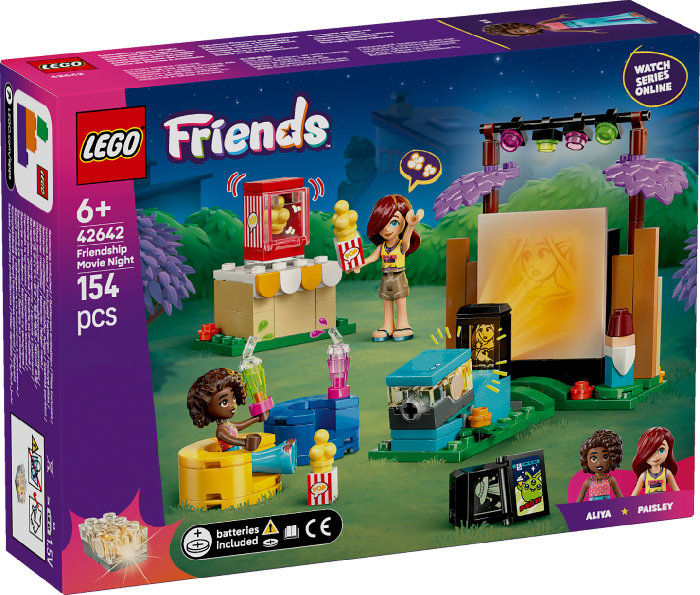 LEGO Friends 42642 Ystävysten elokuvailta
