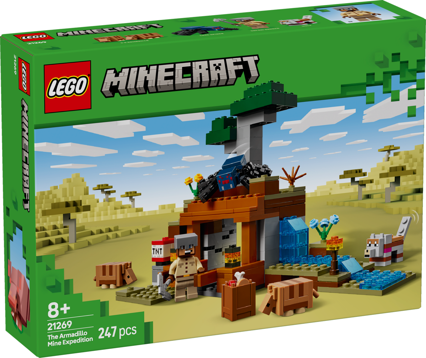 LEGO Minecraft 21269 Vyötiäisen kaivos