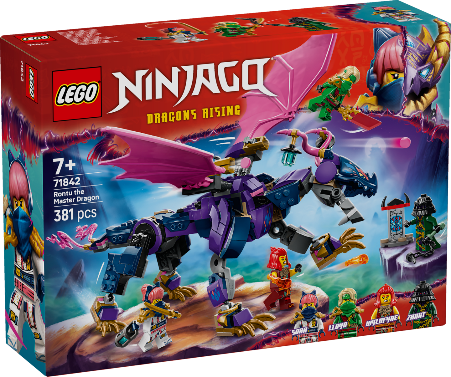 LEGO NINJAGO 71842 Rontu-mestarilohikäärme