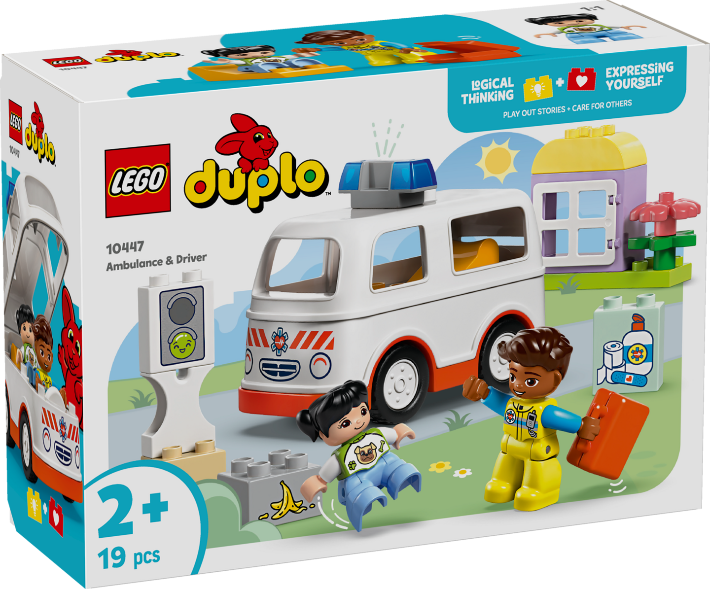 LEGO DUPLO 10447 Ambulanssi ja kuljettaja