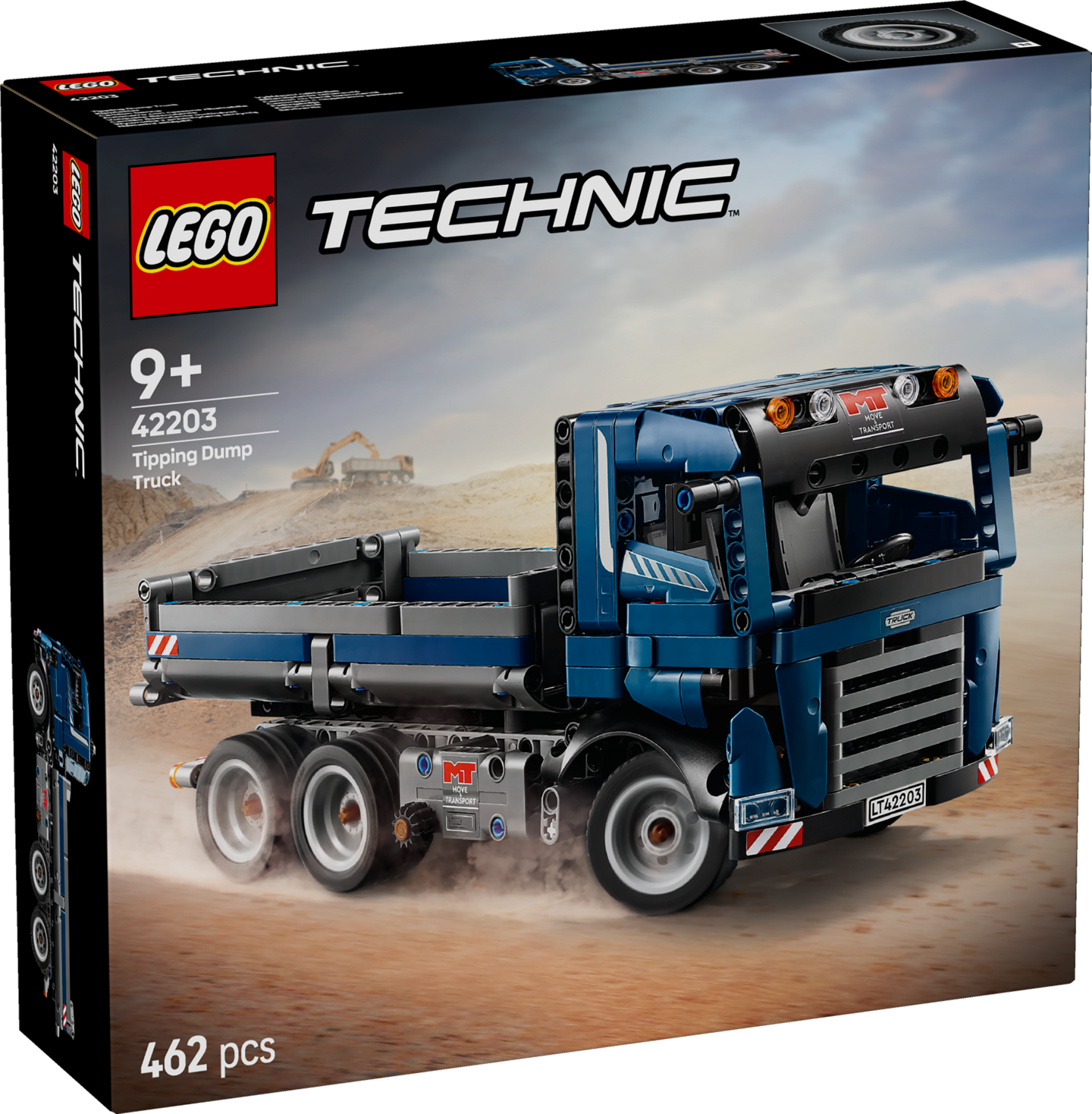 LEGO  Technic 42203 Kippiauto, Sinisen työkoneen setti