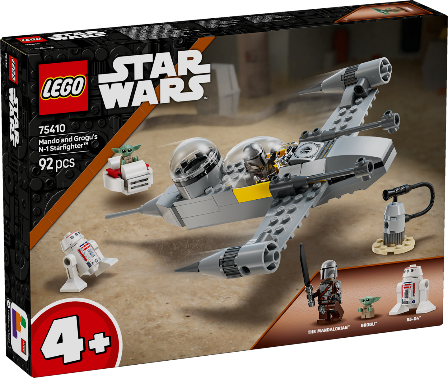 LEGO SW 75410 Mandon ja Grogun N-1-tähtihävittäjä