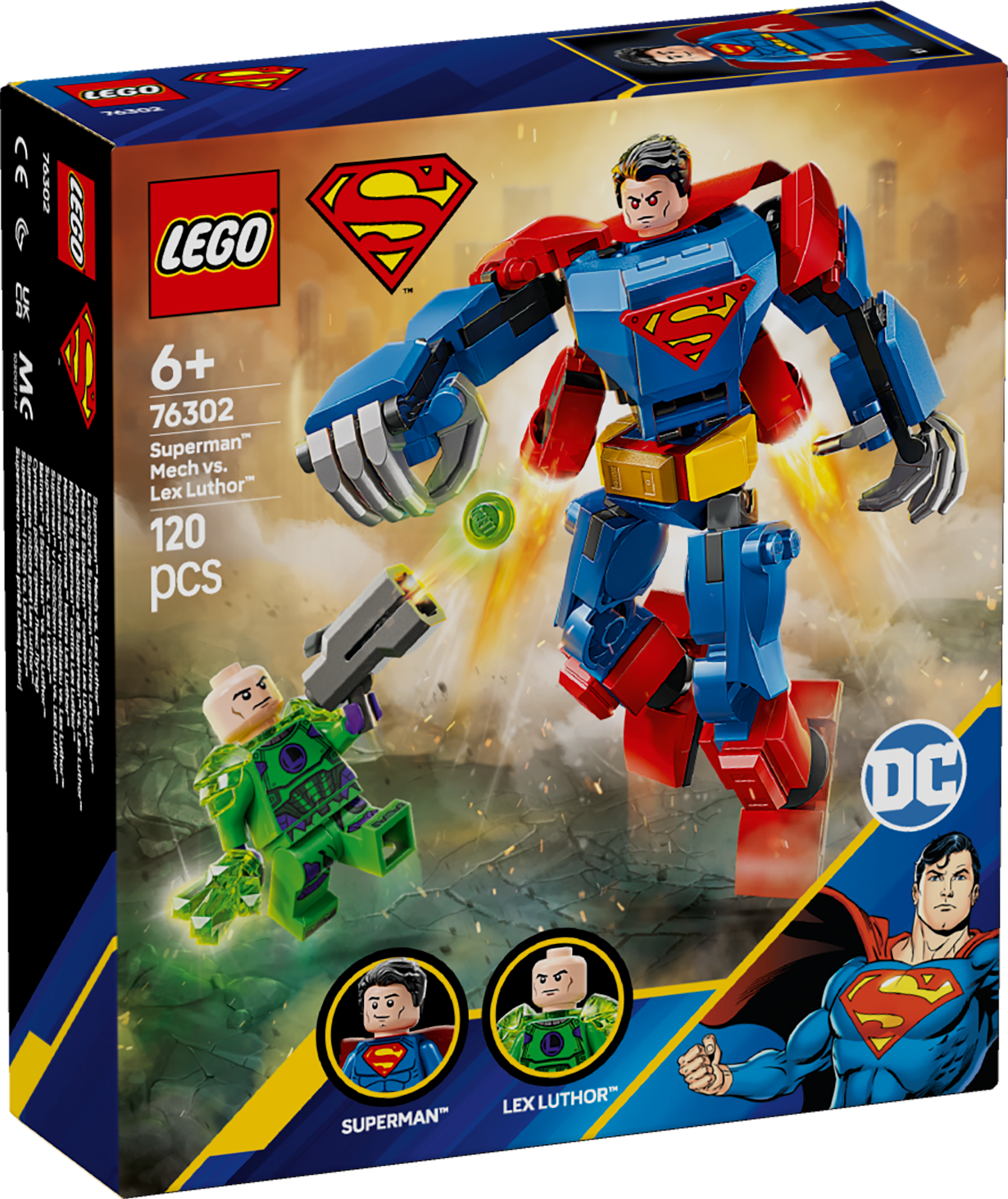 LEGO SH 76302 Superman-rob vs Lex Luthor