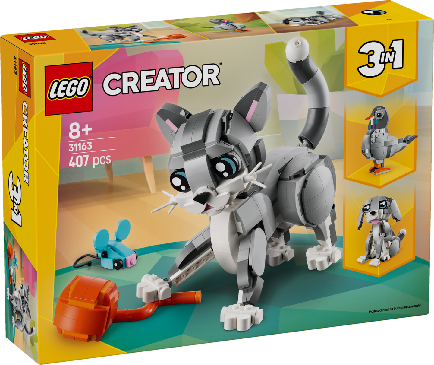 LEGO Creator 31163 Leikkisä kissa