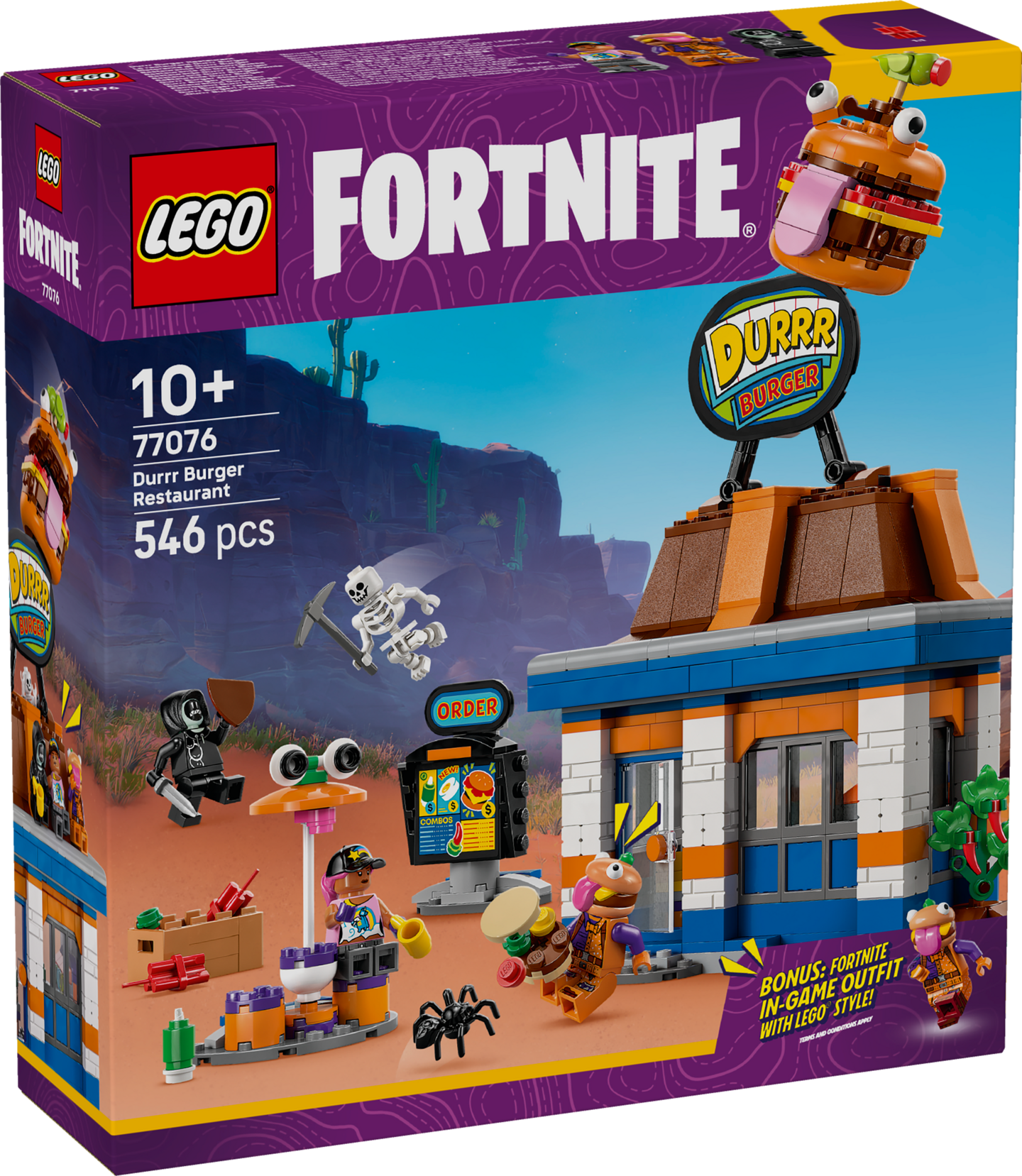 LEGO Fortnite 77076 Durrr Burger ravintola