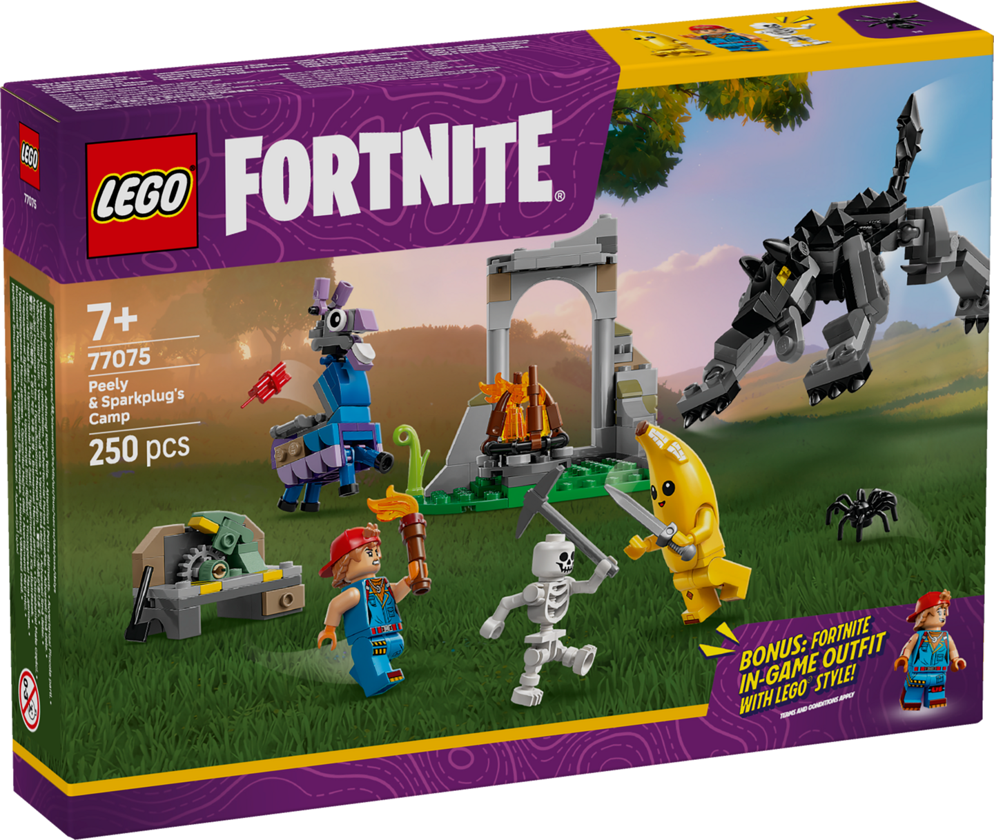 LEGO Fortnite 77075 Peelyn ja Sparkplugin seikkailu