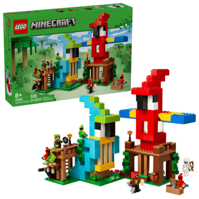 LEGO Minecraft 21282 Papukaijatalot