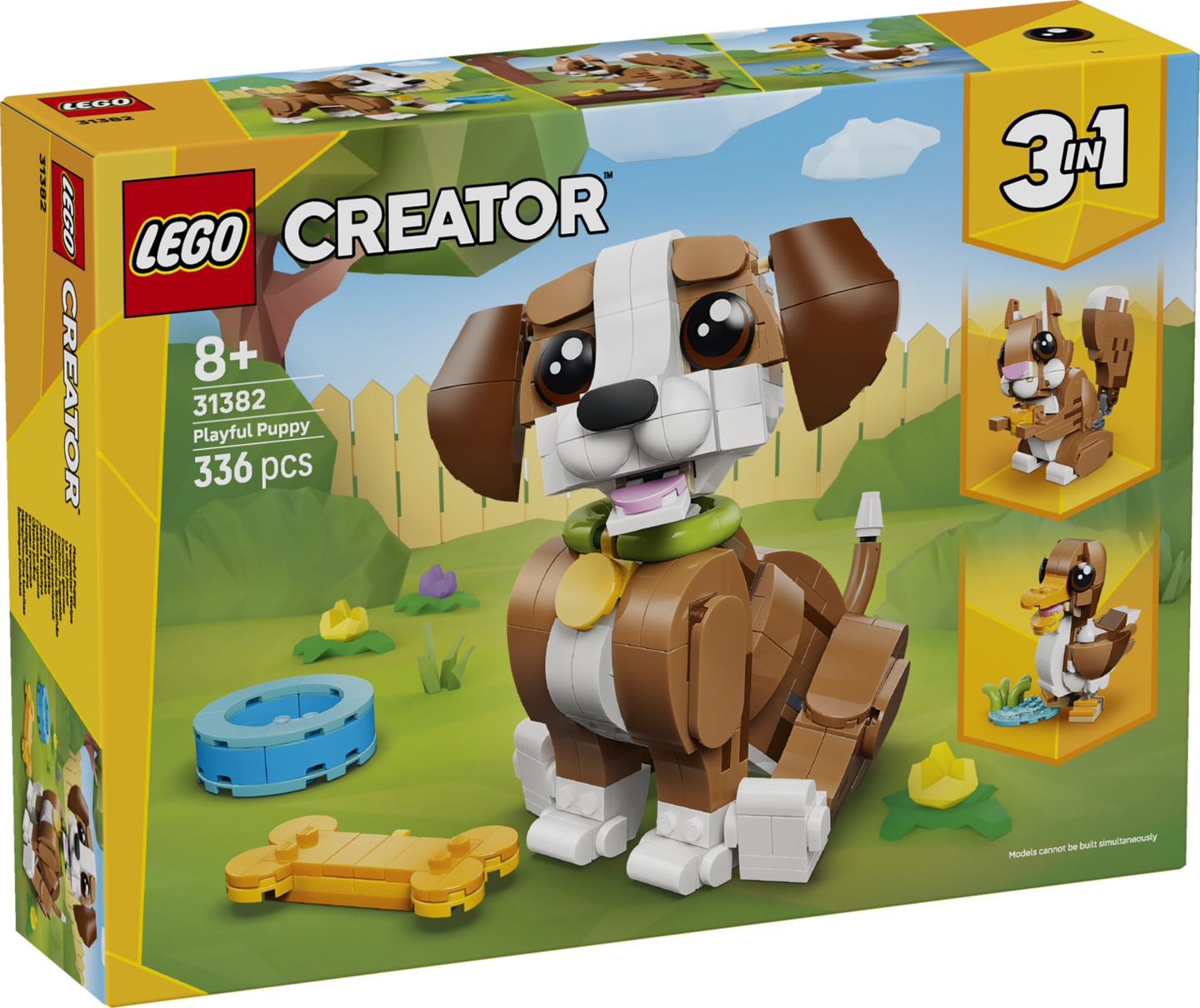 LEGO Creator 31382 Söpöt eläimet: Leikkisä koiranpentu