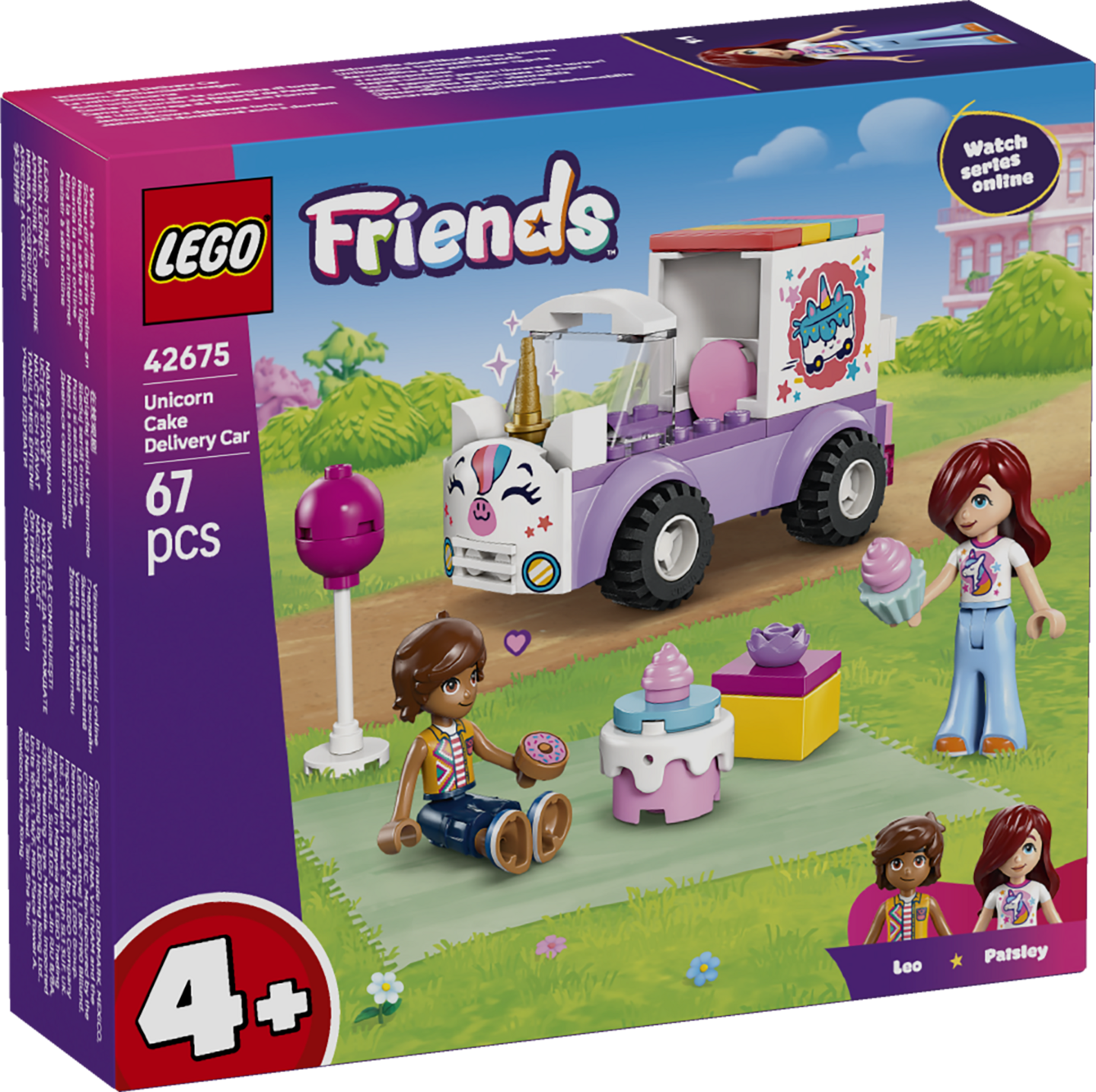 LEGO Friends 42675 Yksisarviskakkuauto