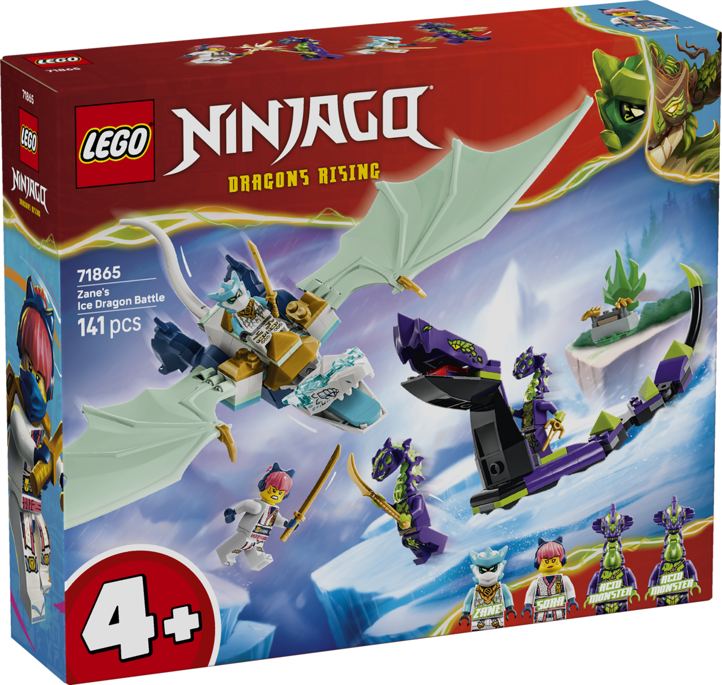 LEGO Ninjago 71865 lohikäärmeen taistelu