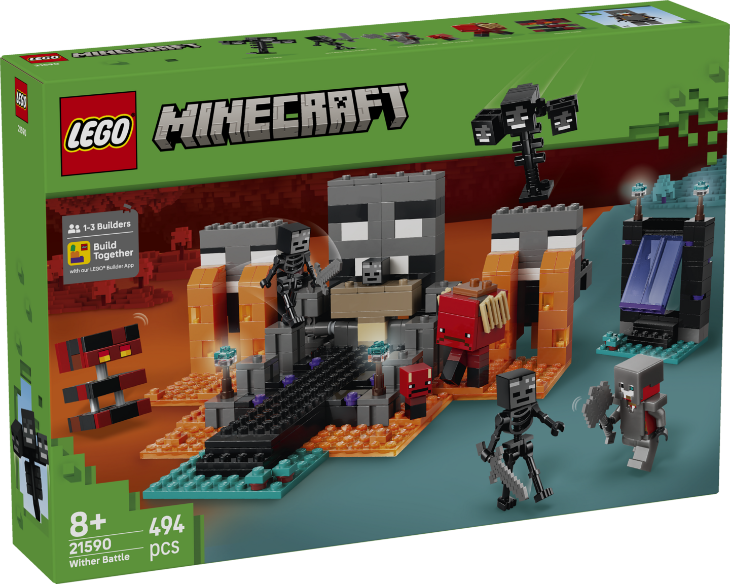 LEGO Minecraft 21590 Näivettäjän taistelu