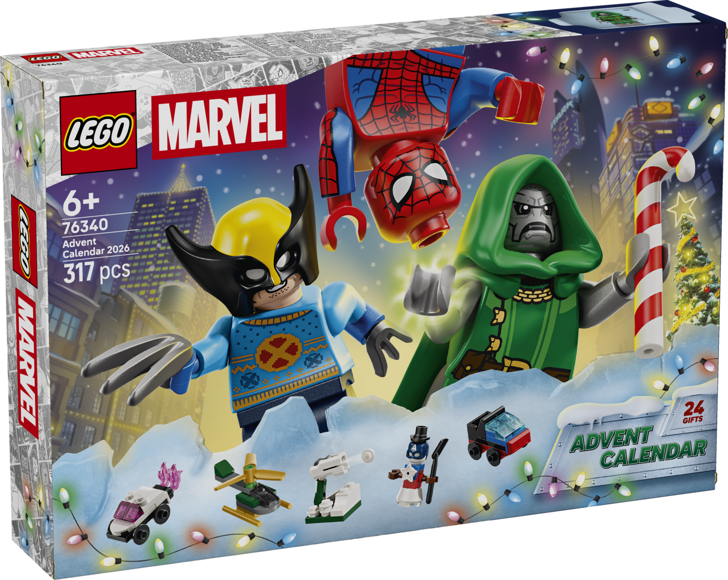 LEGO Super Heroes Marvel 76340 Joulukale
