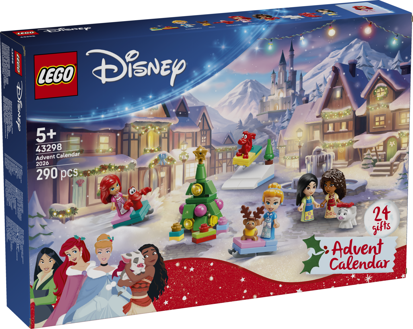 LEGO Disney Princess 43298 Joulukalenter