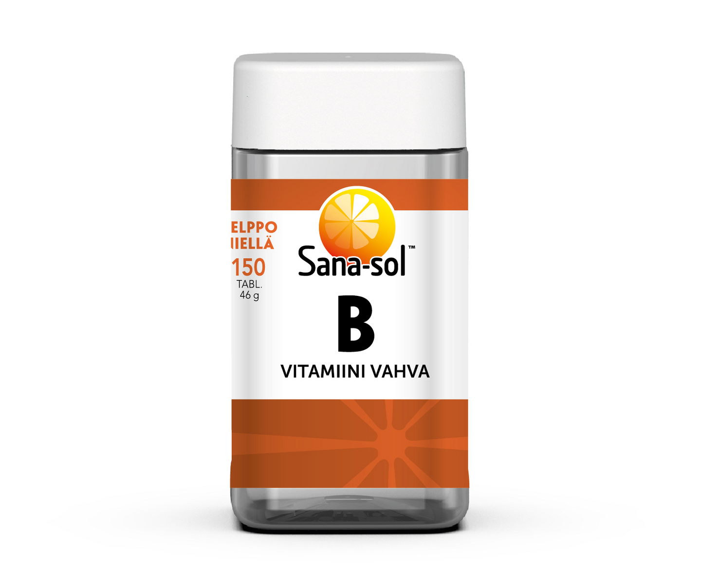 Sana-sol vahva B-vitamiini 150tabl/46g | K-Ruoka Verkkokauppa