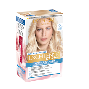 L'Oréal Paris Excellence Creme 01 kestoväri Blonde Supreme Erittäin Kirkas Vaalea