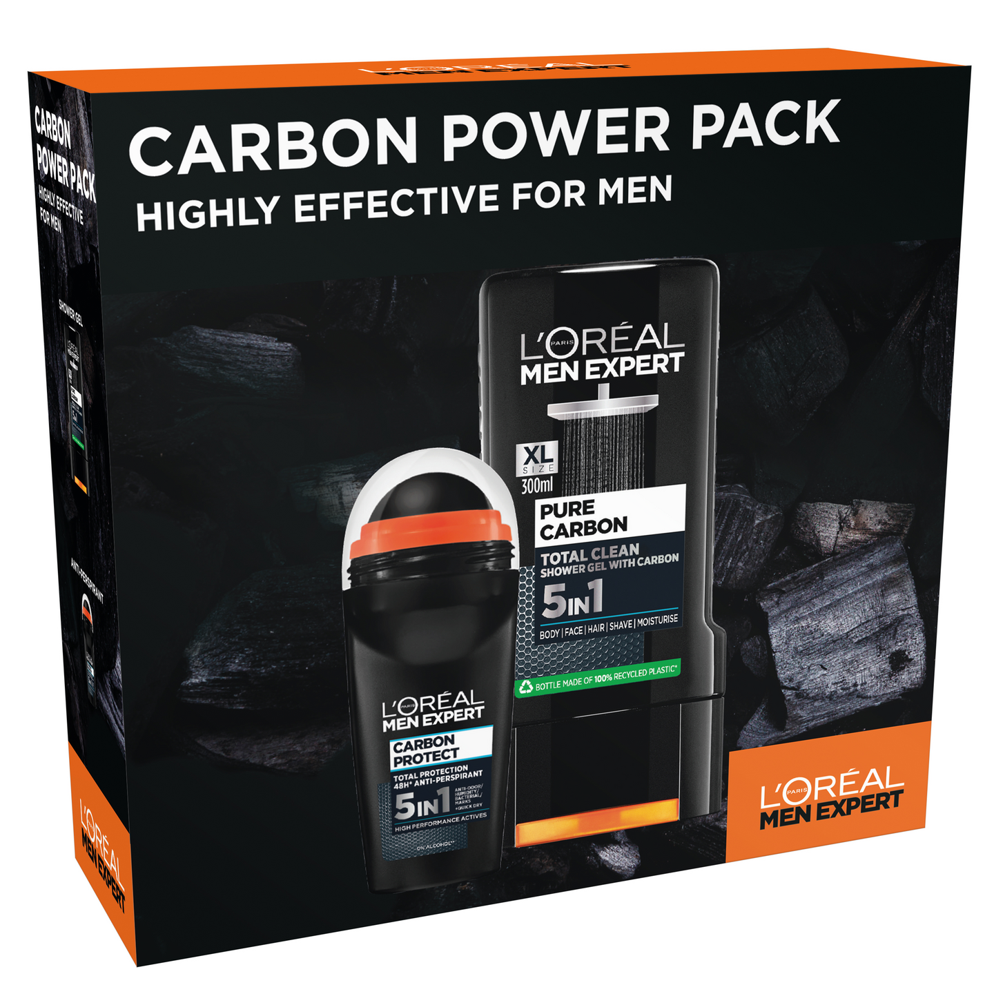 Men Expert Charcoal Power lahjapakkaus 2021