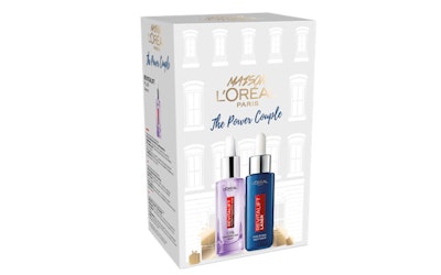 L'Oréal Paris Power Couple lahjapakkaus - seerumi 30 ml ja yöseerumi 30 ml - kuva