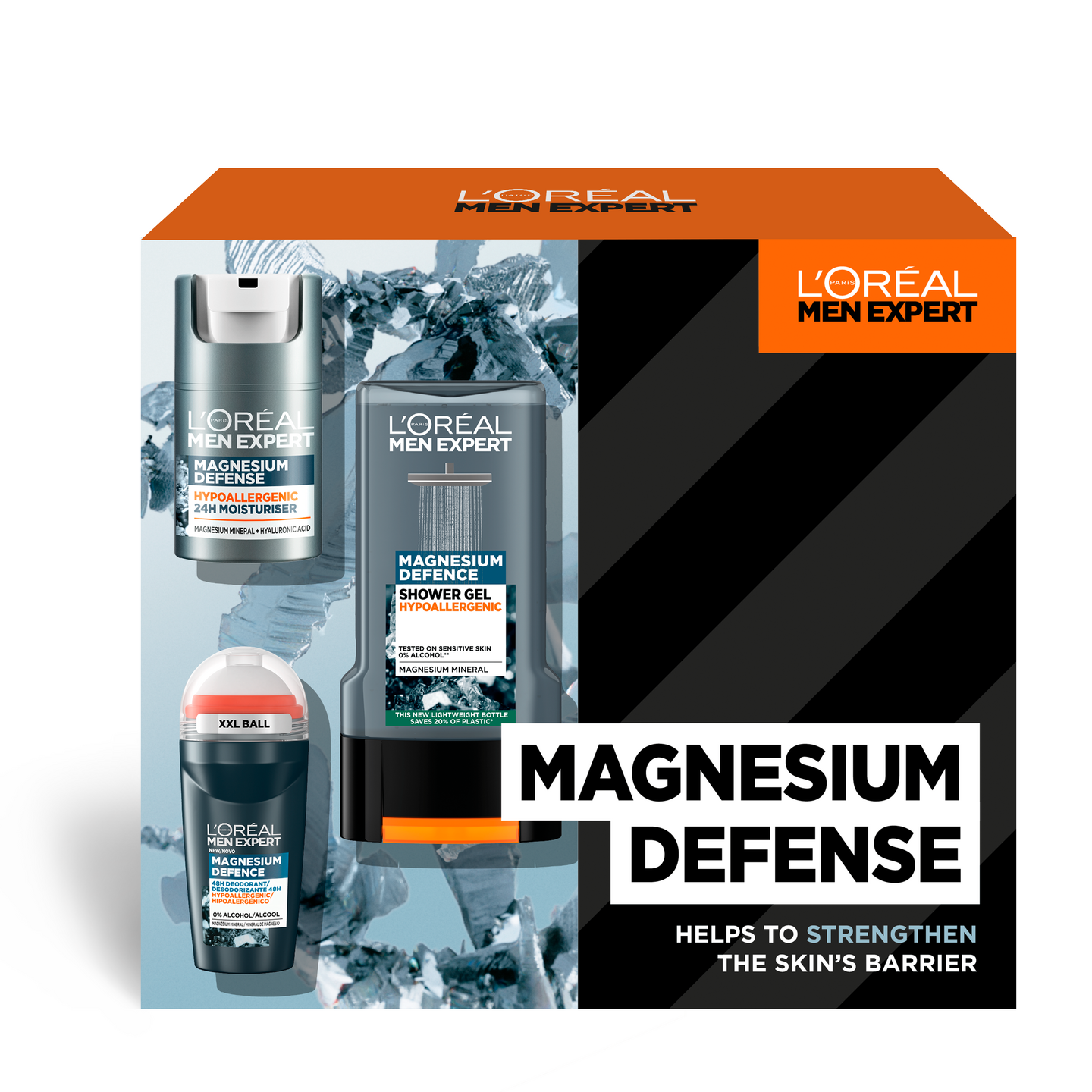 L'Oréal Paris Men Expert Magnesium Defense lahjapakkaus
