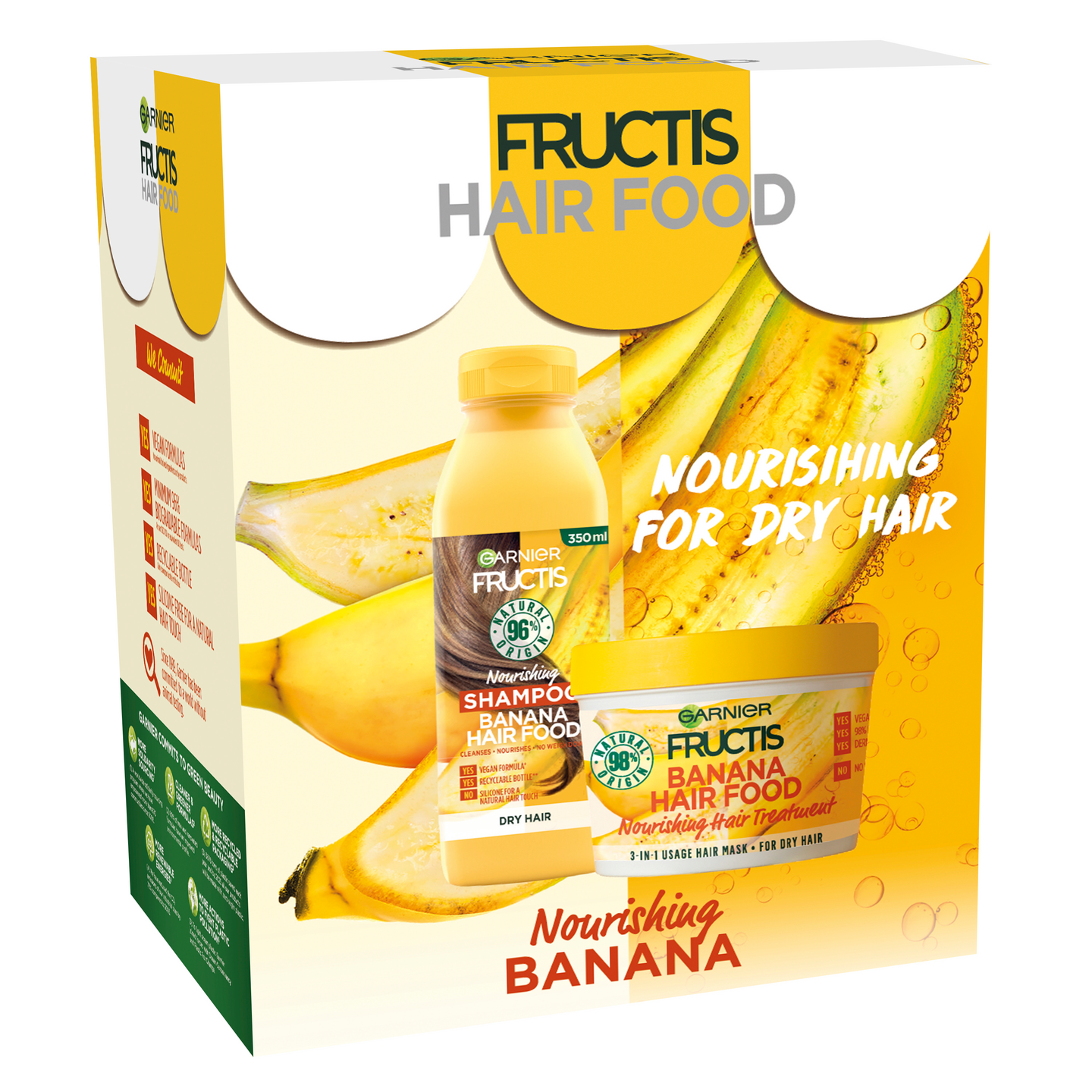 Garnier Fructis Hair Food Banana lahjapakkaus