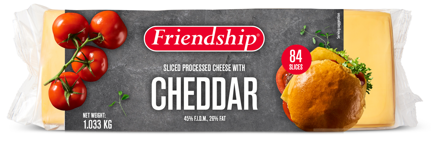 Friendship cheddarsulatejuustoviipale 1,033kg
