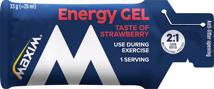 Maxim Energy Gel mansikka 33g