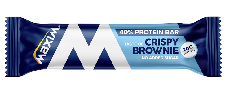 Maxim Proteiinipatukka 40% 50g crispy brownie