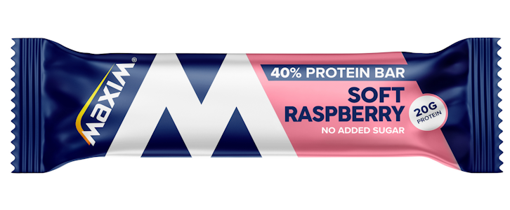 Maxim Proteiinipatukka 40% 50g soft raspberry