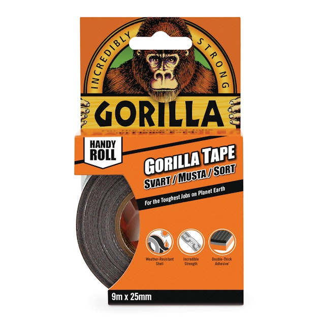 Gorilla Tape - Handy Roll - 9,14m x 25mm