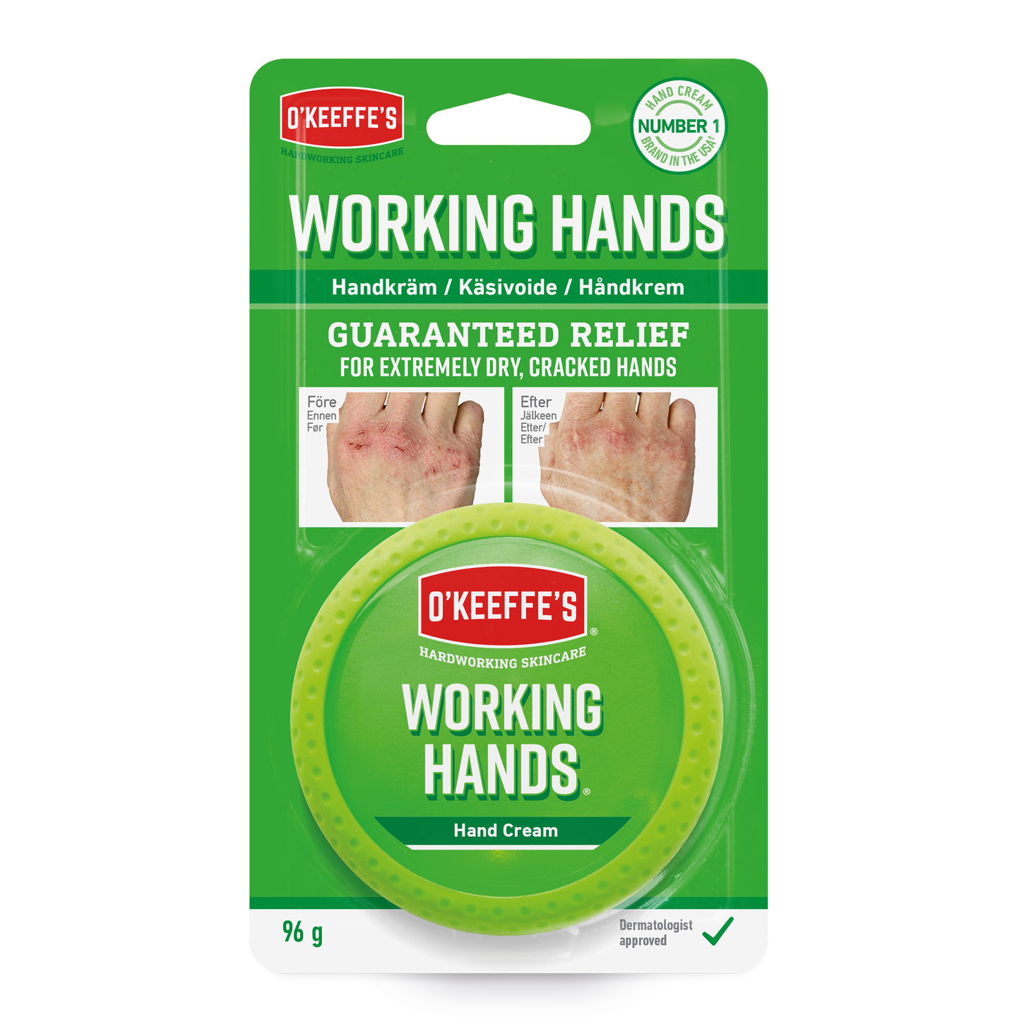 O'Keeffe's Working Hands käsivoide 96g