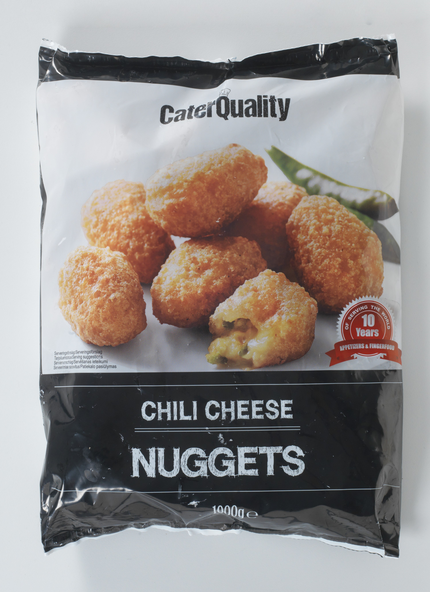 Cater Quality chili cheese nuggets 1kg pakaste