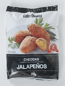 Cater Quality cheddar jalapenos 1kg pakaste