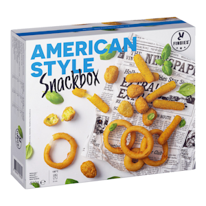 Fingies American style snackbox 410g pakaste