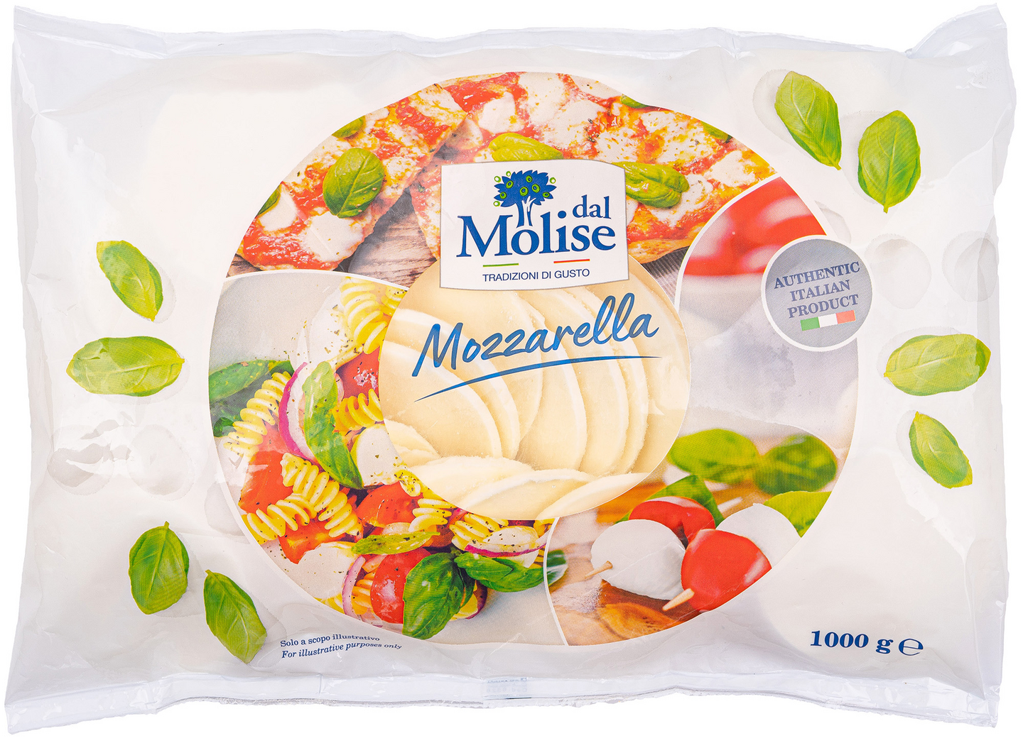 Dal Molise mozzarellaviipale n. 19g/1kg pakaste | K-Ruoka Verkkokauppa