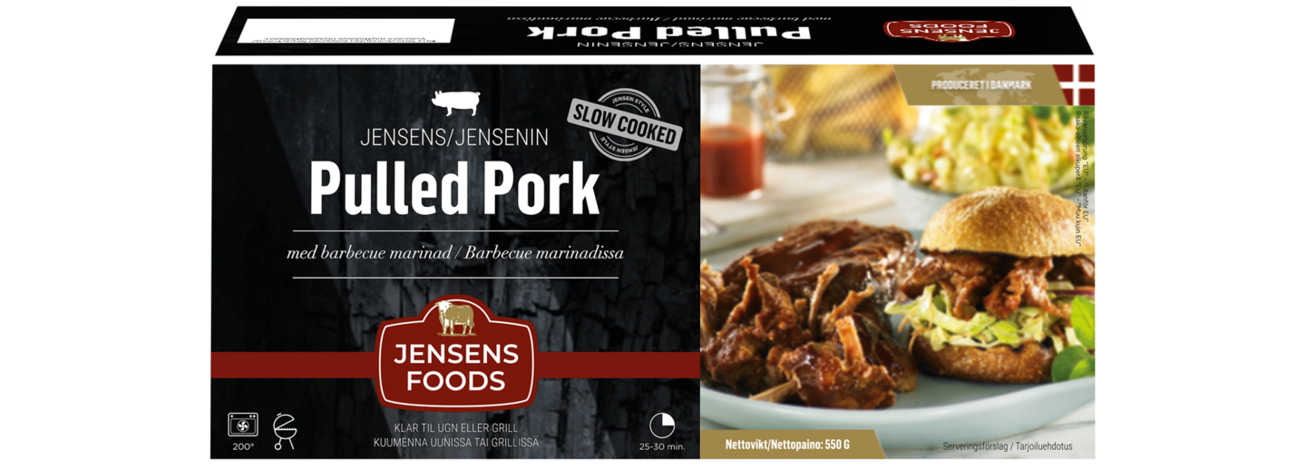 Jensen's Pulled Pork 550g