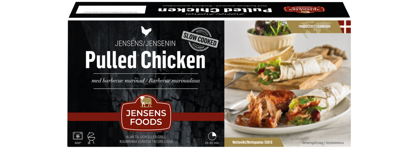 Jensen Pulled Chicken 550 g