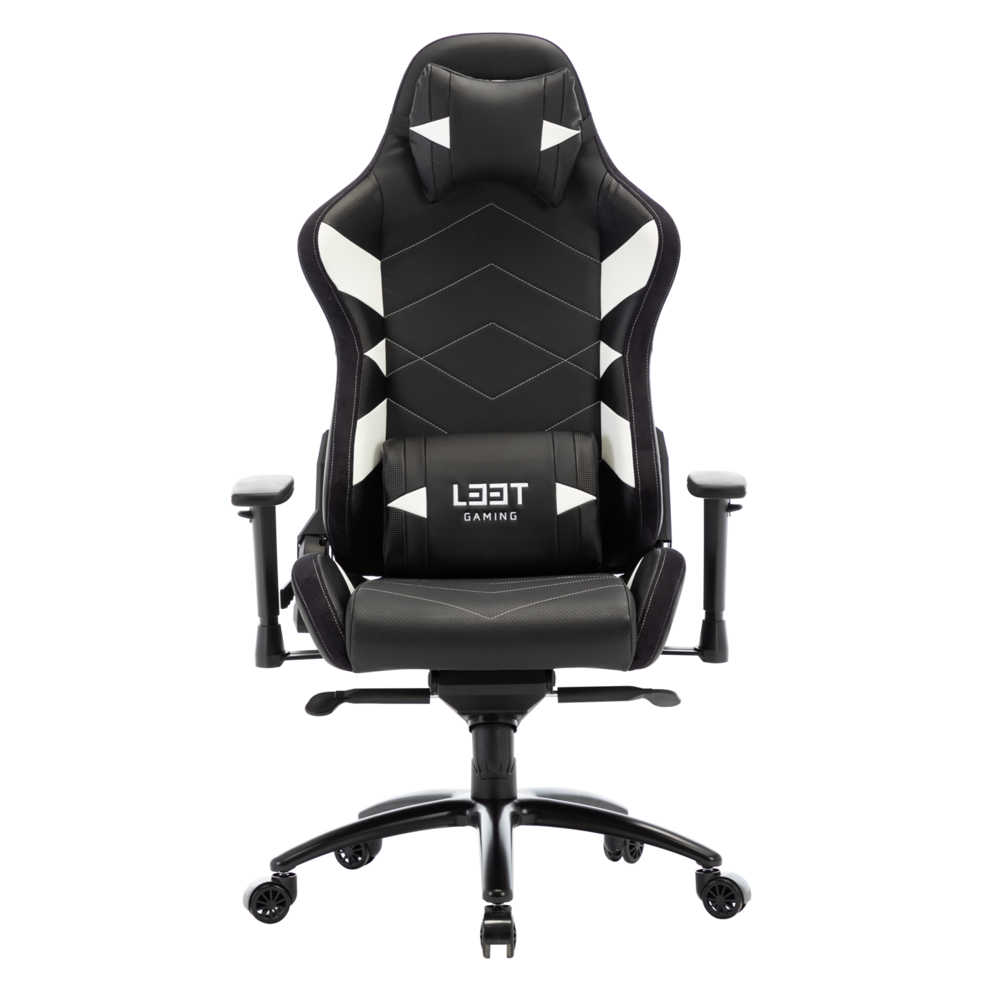 L33T Elite V4 -pelituoli, valkoinen