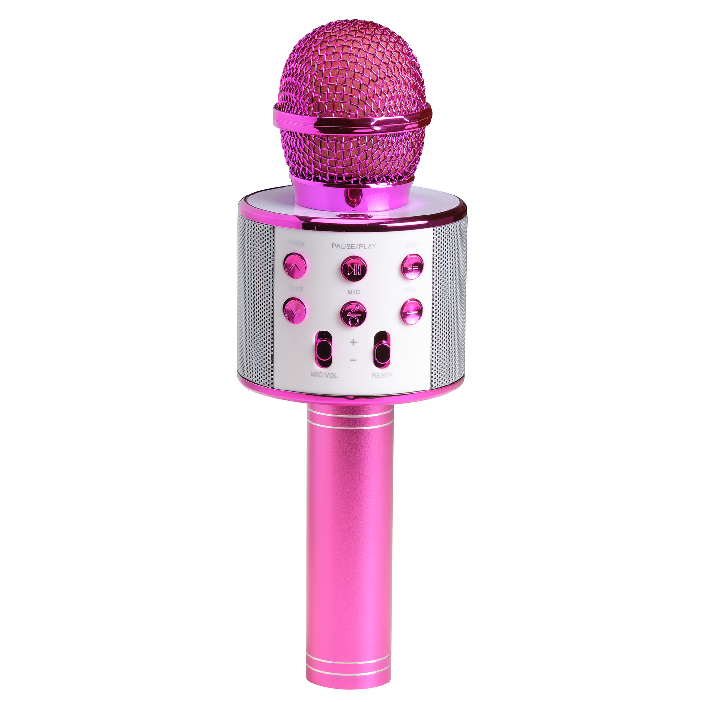 Denver KMS-20P -Bluetooth-karaokemikrofoni, pinkki