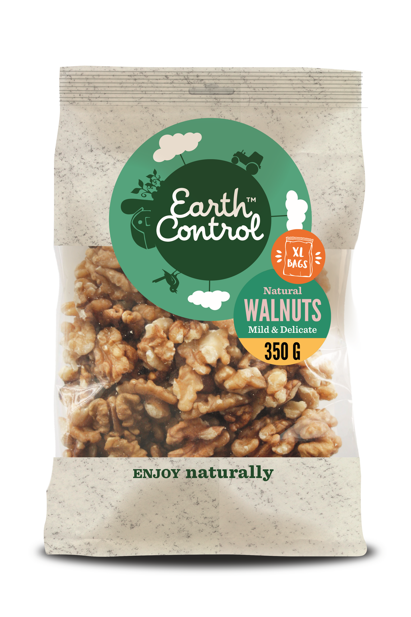 Earth Control XL saksanpähkinä 350g