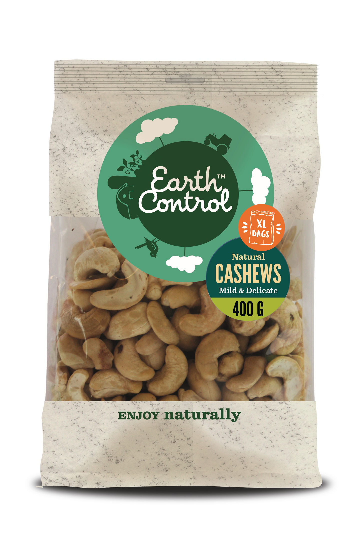 Earth Control XL cashewpähkinä 400g