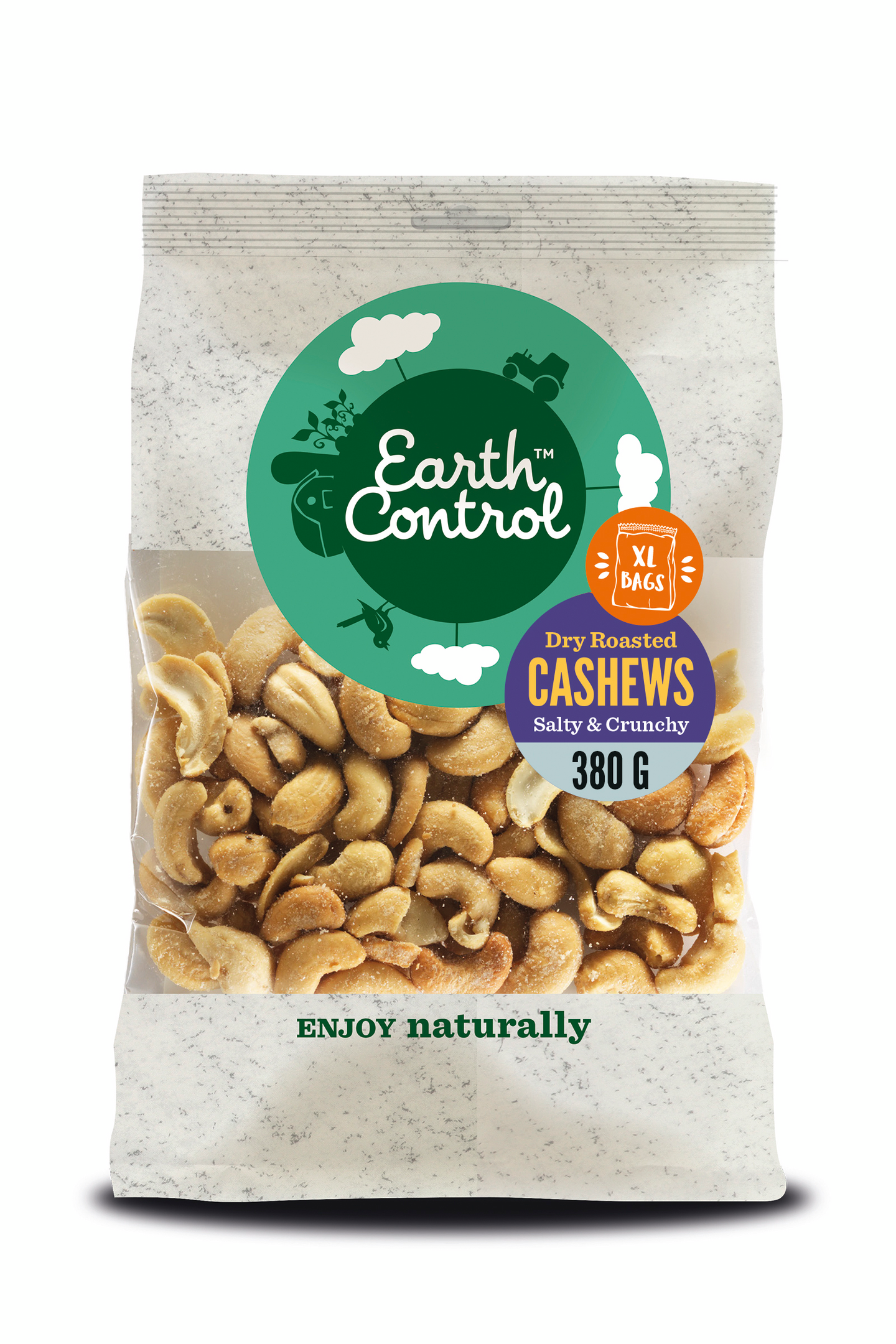 EC XL paahd-suolattu cashew 380g