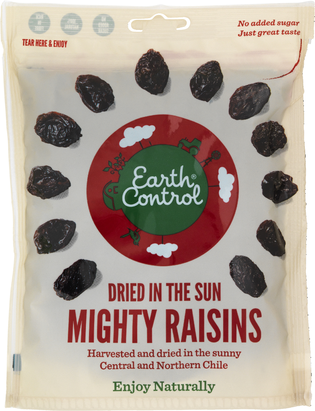 Earth Control 275g Mighty raisins