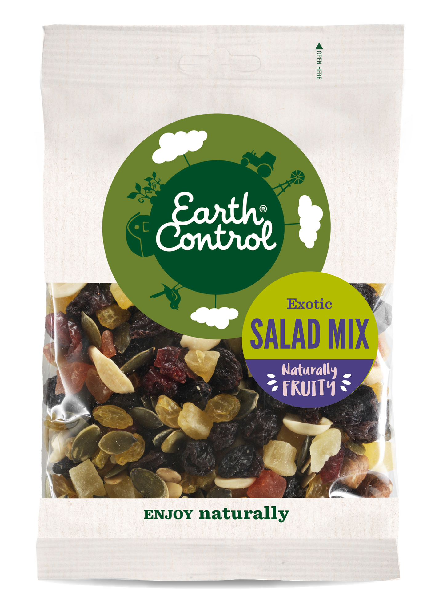 Earth Control Salaattisekoitus 200g Exotic & Fruity