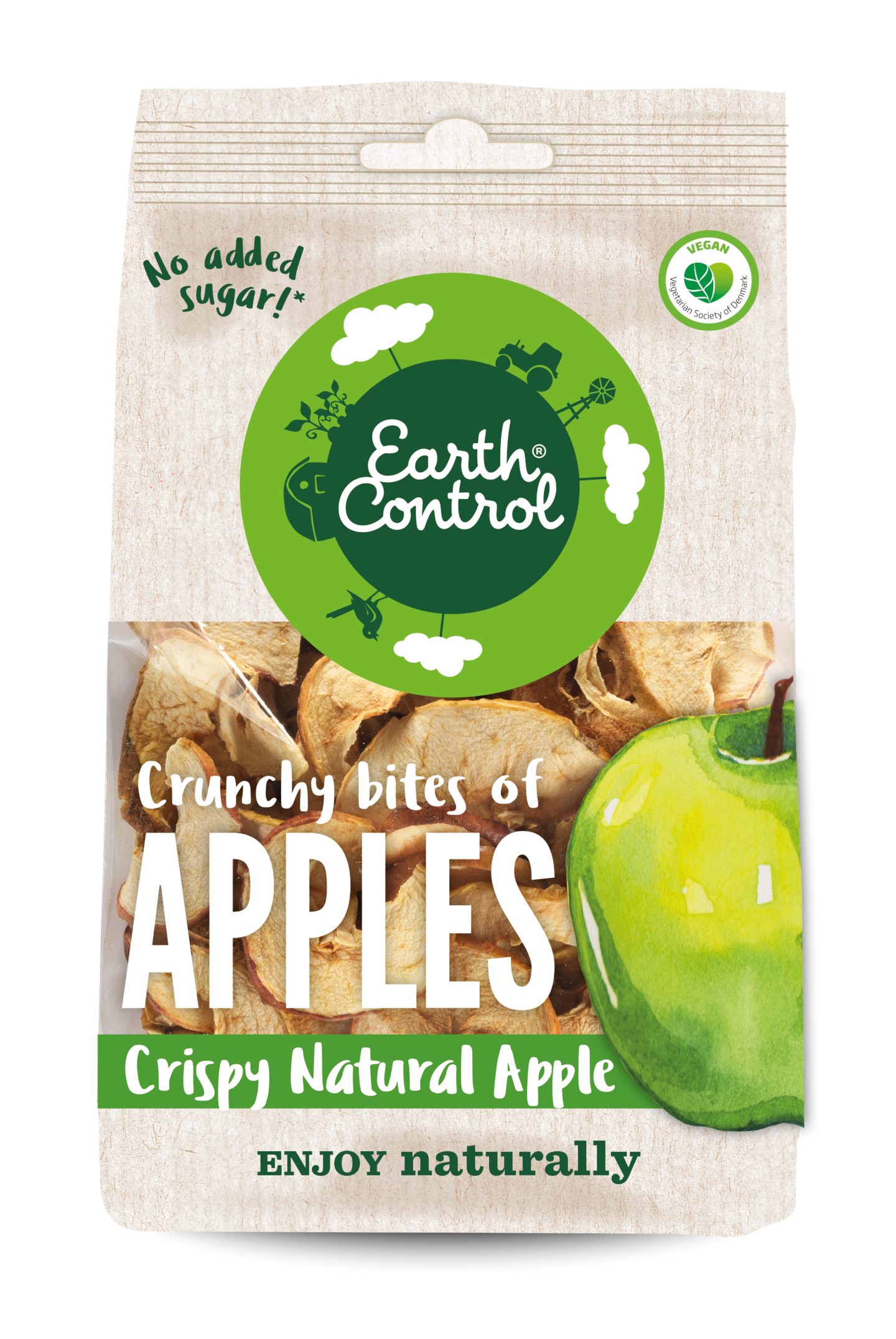 Earth Control apple bites 55g natural | K-Ruoka Verkkokauppa
