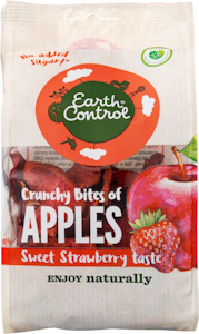 Earth Control Apple bites 55g mansikka