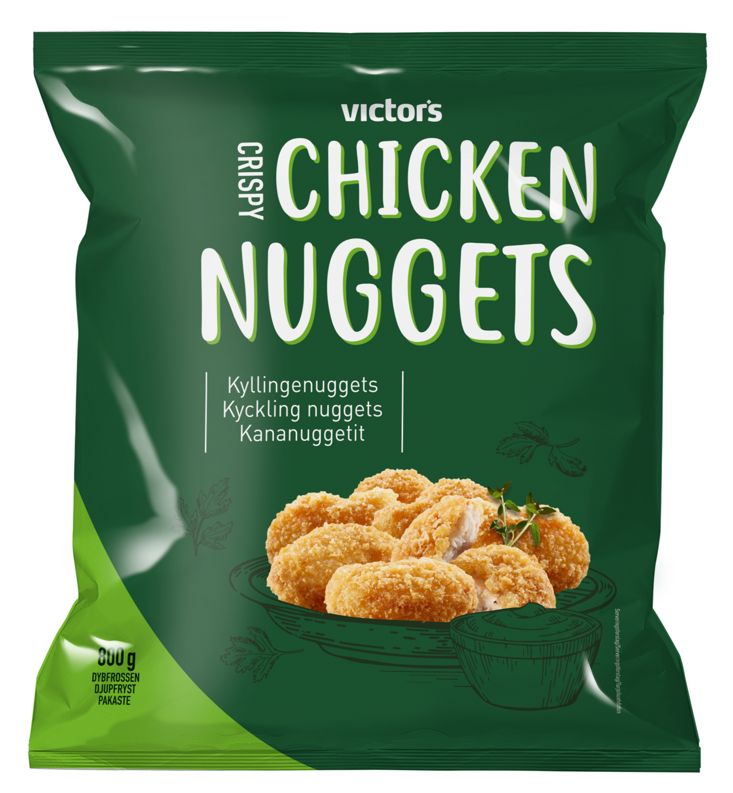 Victor's Kananugetti 800g pakaste