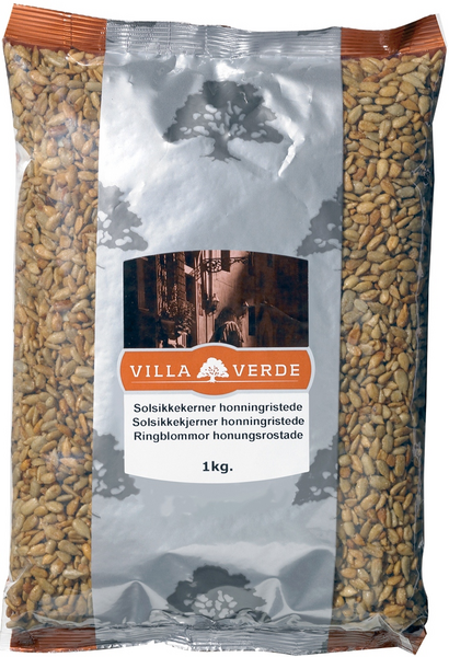 Villa Verde Auringonkukansiemen hunajapaahdettu 1 kg