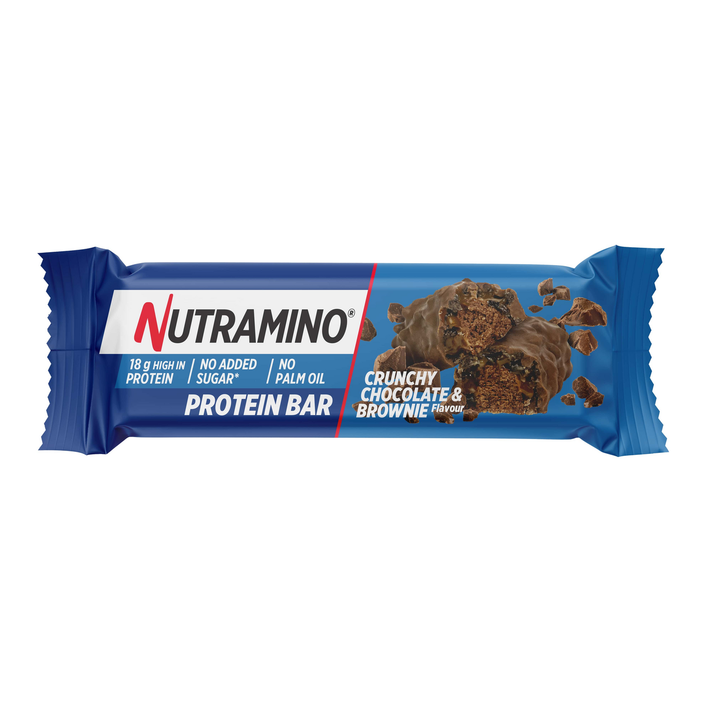 Nutramino proteiinipatukka Crunchy Chocolate & Brownie 55g